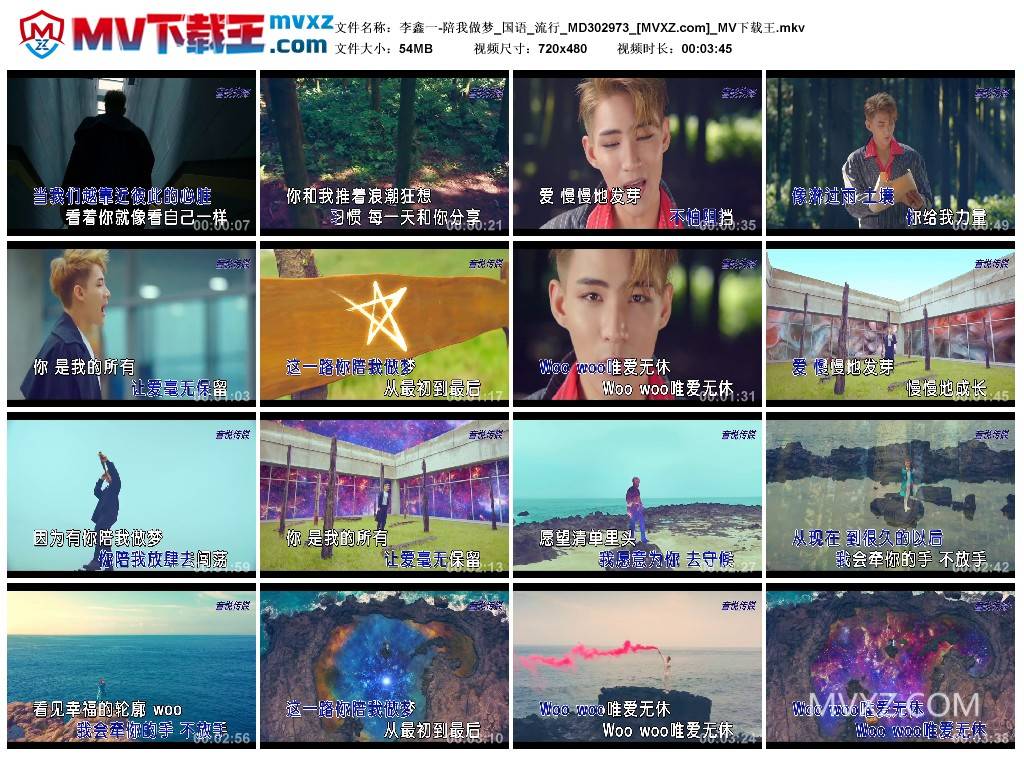 李鑫一-陪我做梦_国语_流行_MD302973